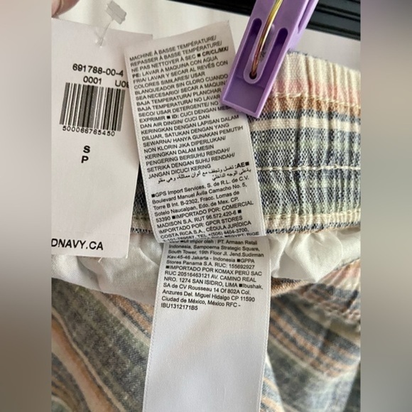 2/40$ Men’s Old Navy brand new linen pull on cotton blend shorts size small - Picture 7 of 10